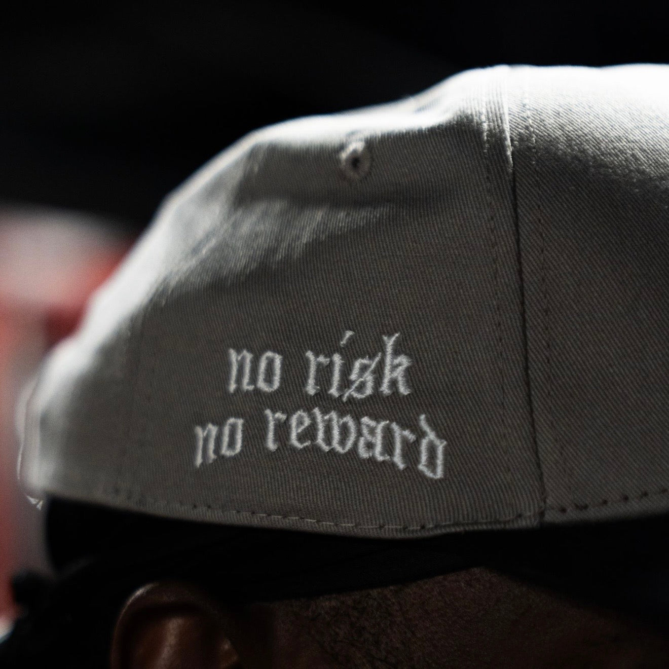 Grey "CONQUER" Hat