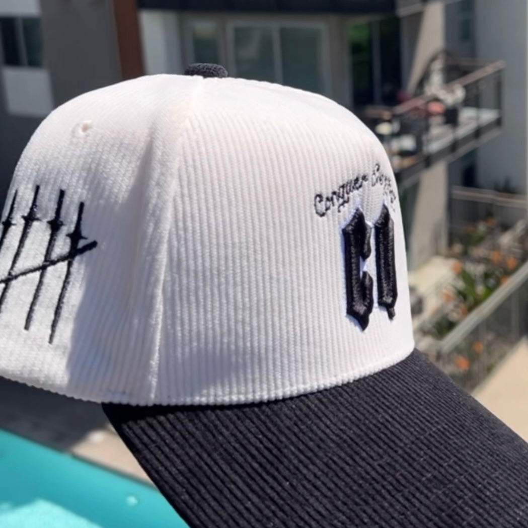 “BIG CQ” Hat - Cream/Black