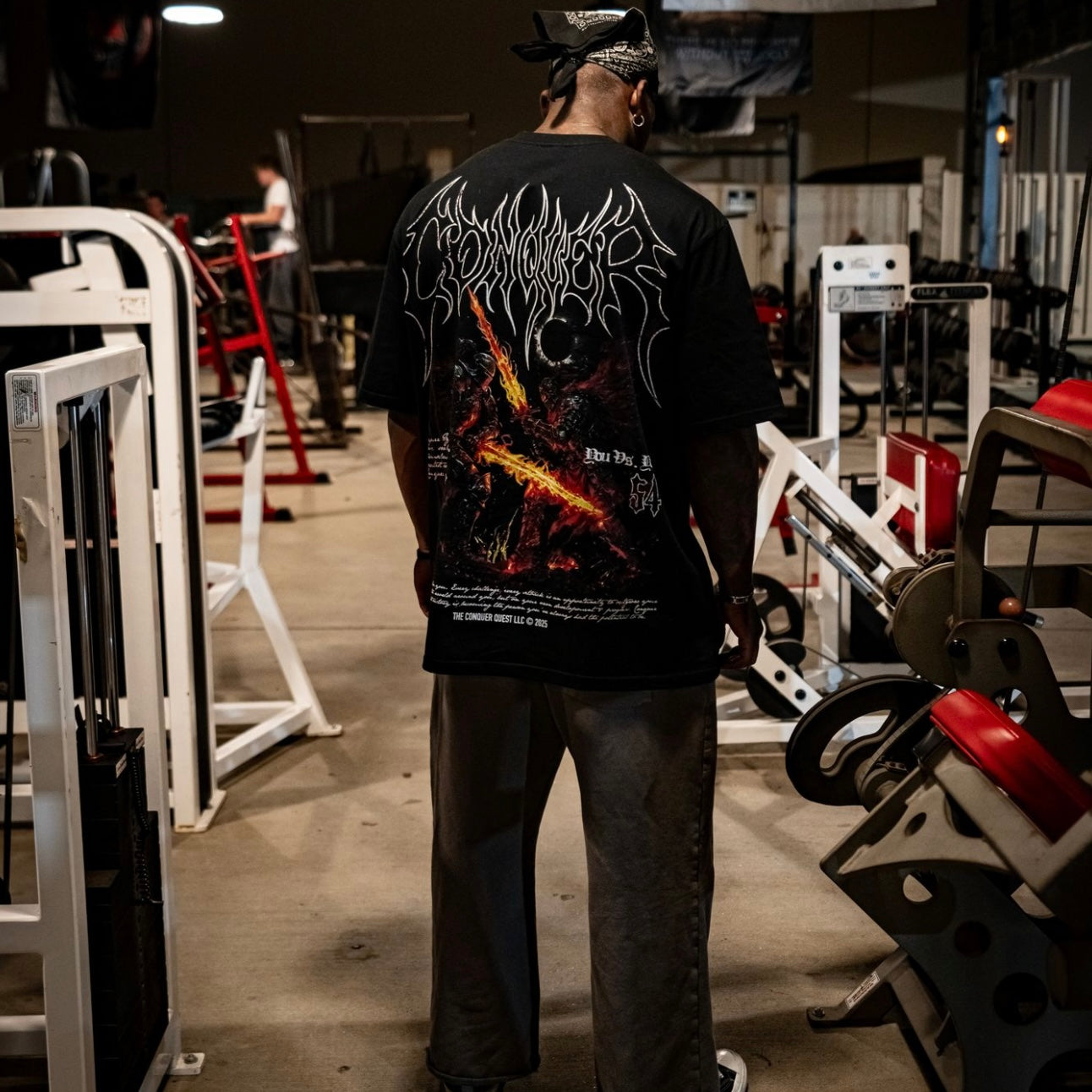 Oversized "Warriors Tee" Black