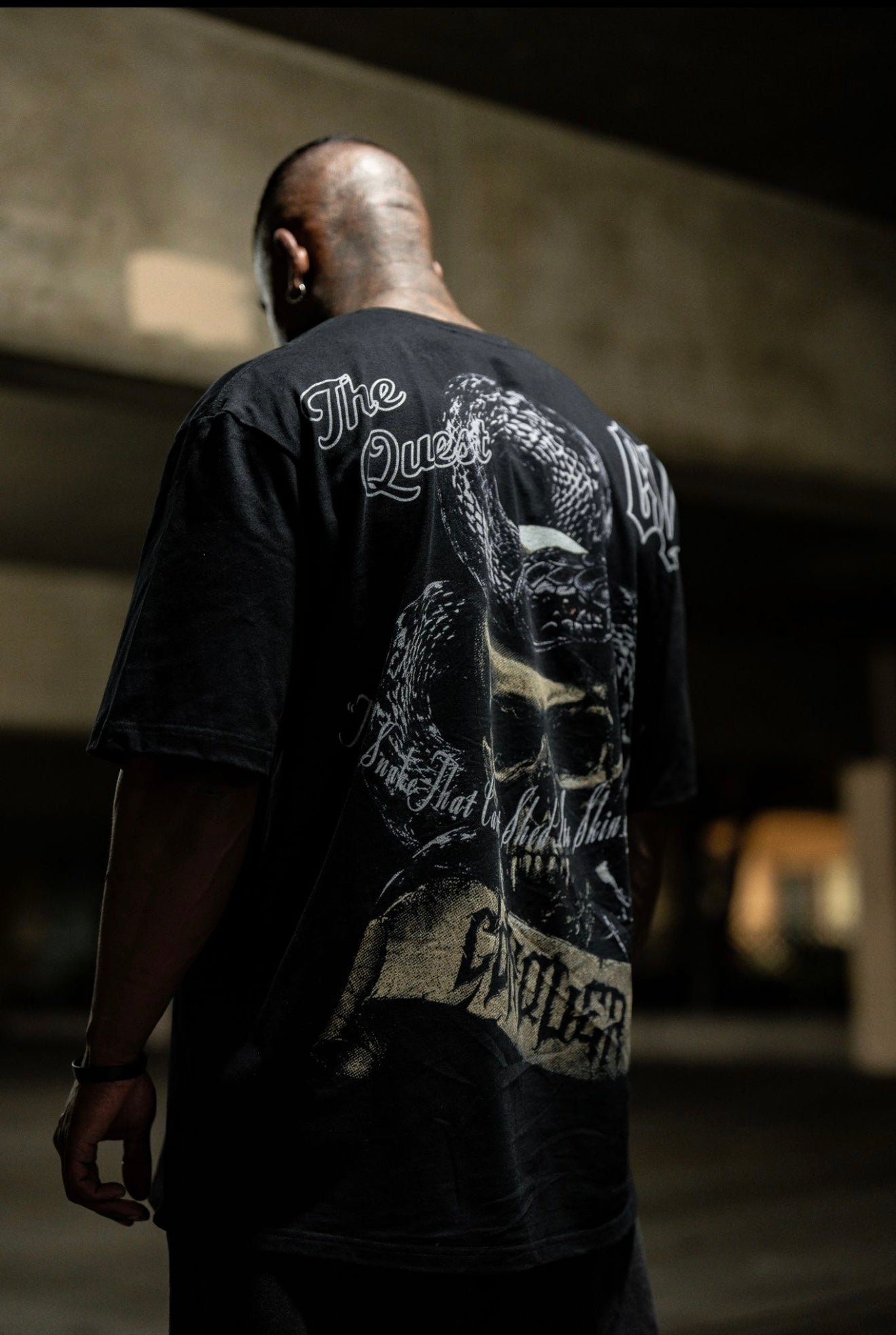 Oversized “Evolve” Tee