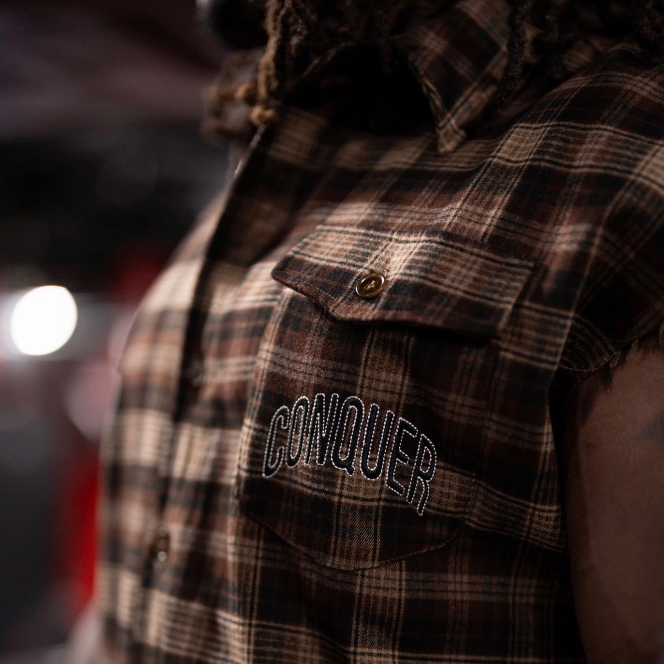 Cut-Off Flannel (OVERSIZED)