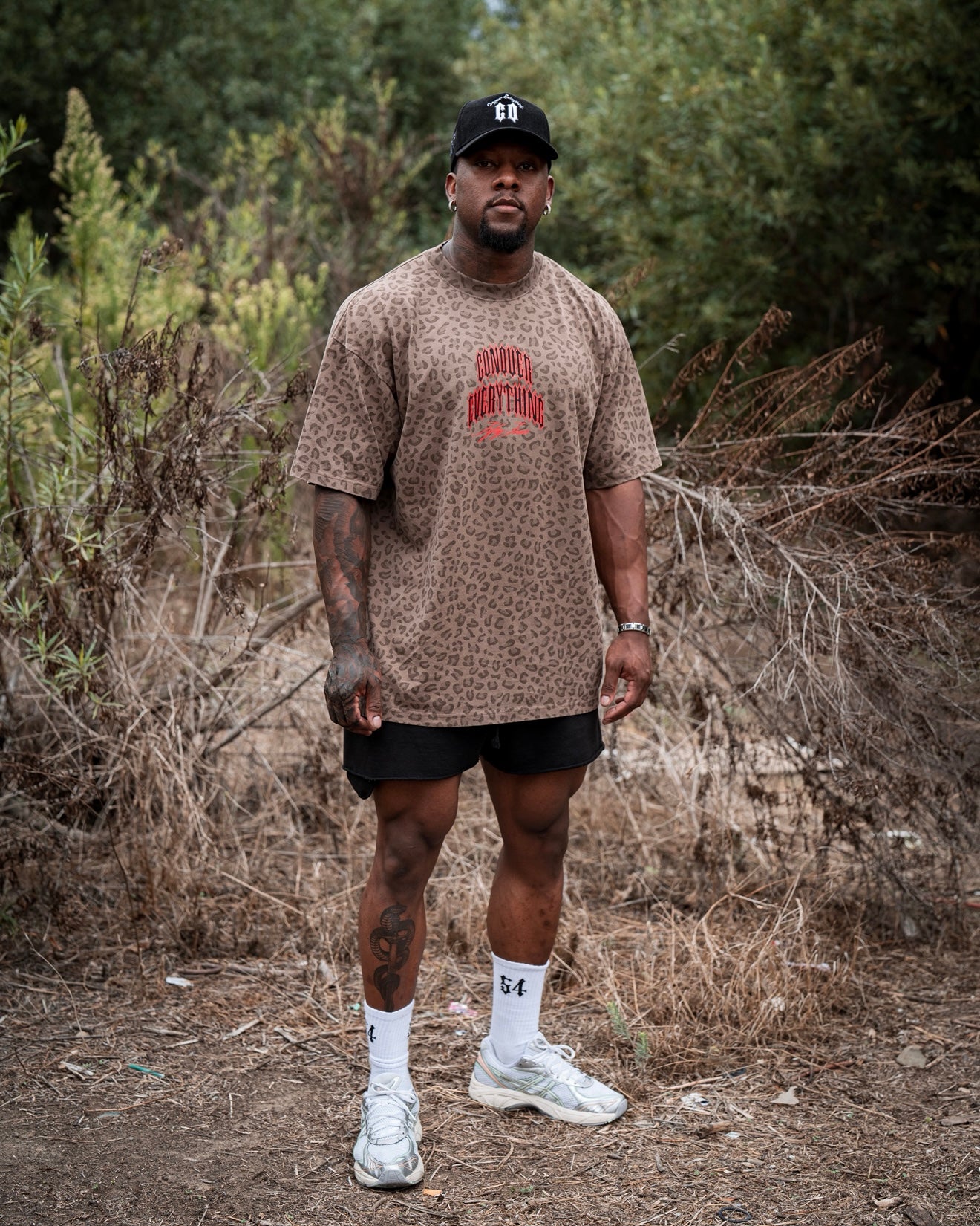 Leopard Oversized "On The Hunt" Tee