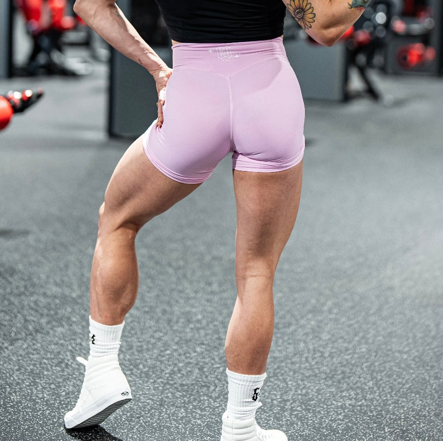 "Conquer Everything" Pink Shorts
