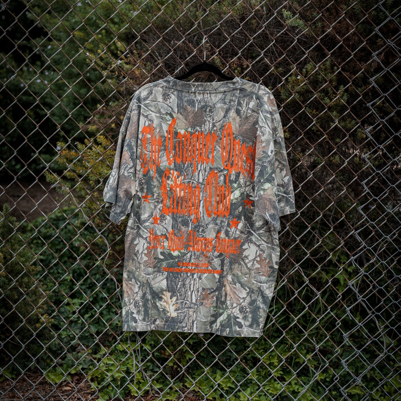 Woods Camo Oversized "On The Hunt" Tee