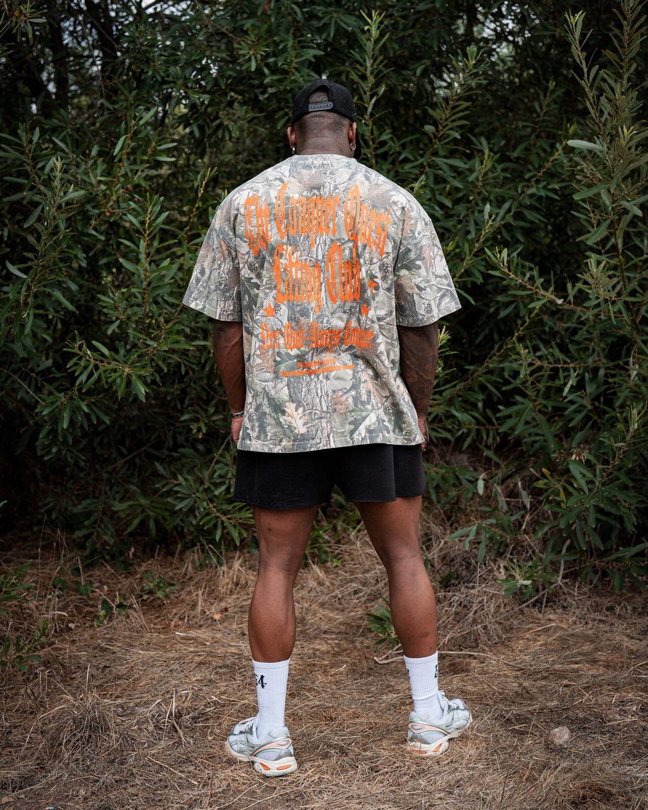 Woods Camo Oversized "On The Hunt" Tee