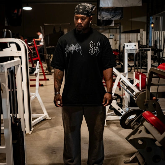 Oversized "Warriors Tee" Black