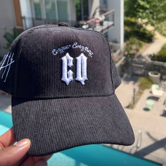 “BIG CQ” Hat - Black/White