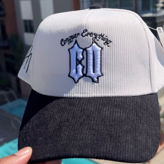 “BIG CQ” Hat - Cream/Black