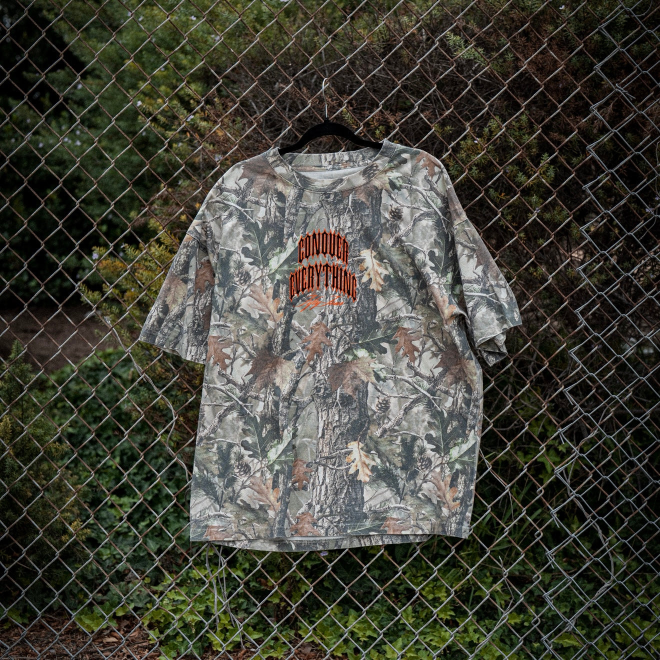Woods Camo Oversized "On The Hunt" Tee