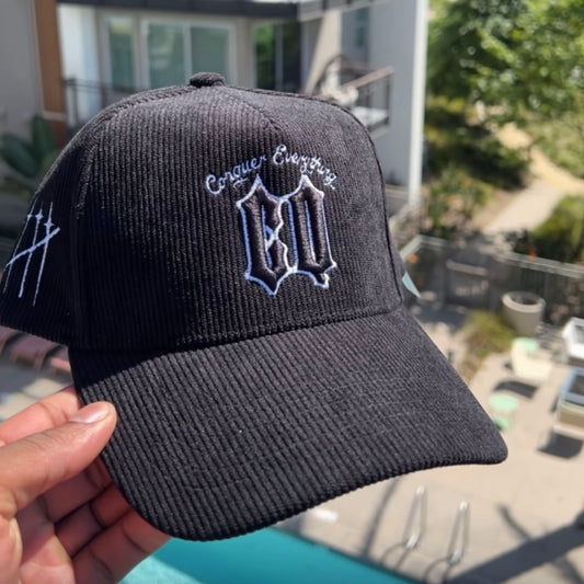 “BIG CQ” Hat - Black/Black