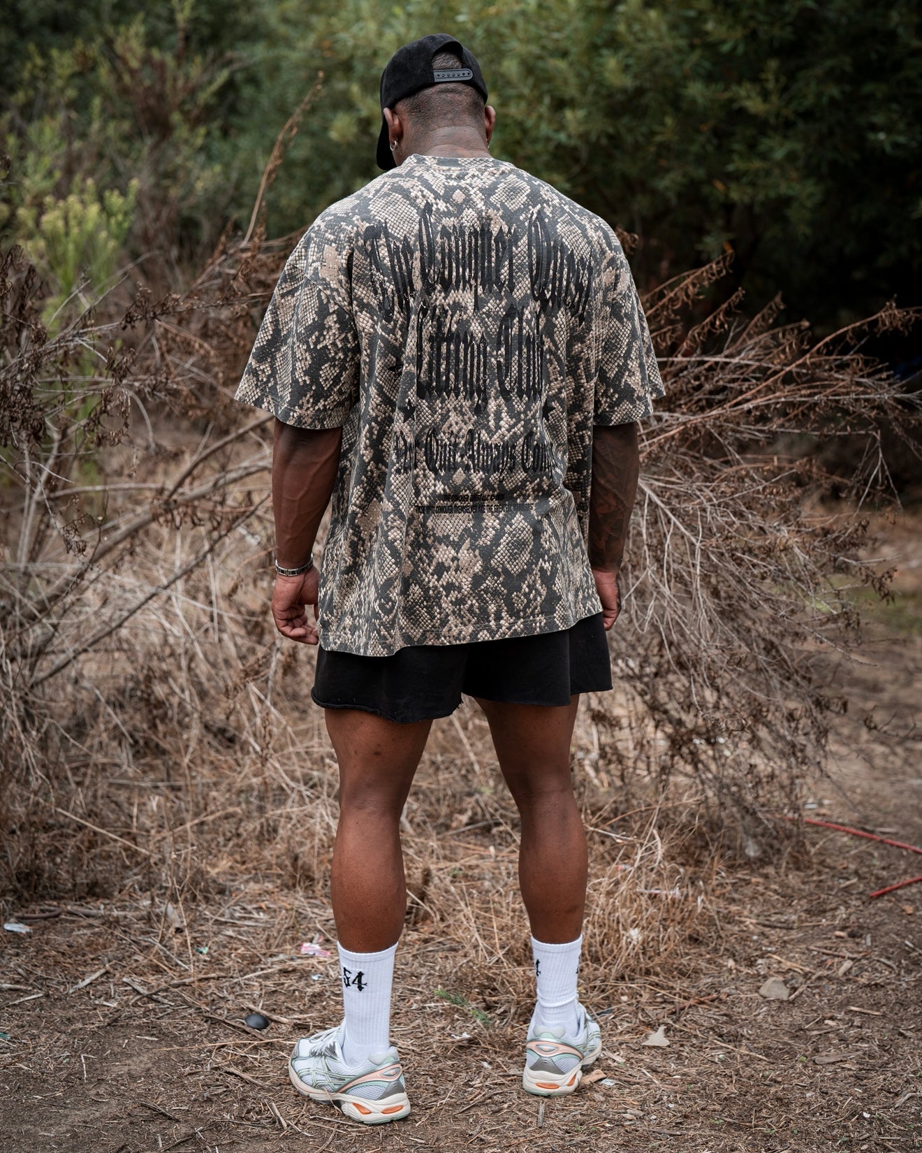 Snakeskin Oversized "On The Hunt" Tee