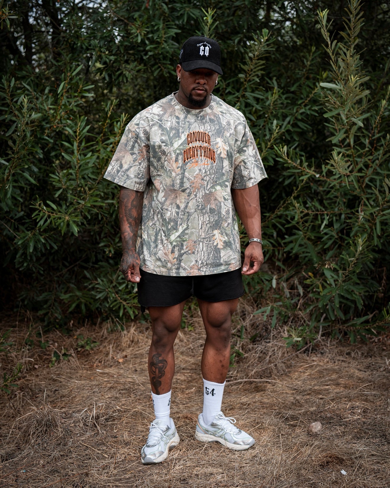 Woods Camo Oversized "On The Hunt" Tee