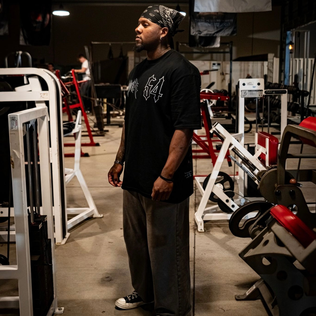 Oversized "Warriors Tee" Black