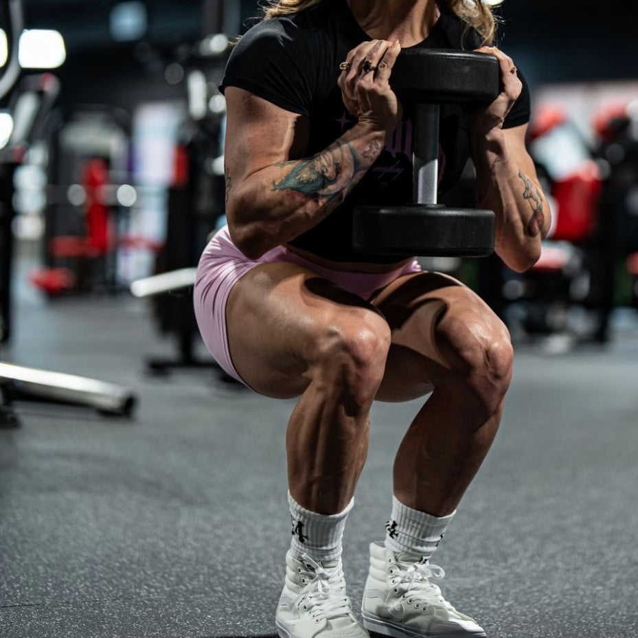 "Conquer Everything" Pink Shorts