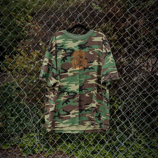 Army Camo Oversized "On The Hunt" Tee