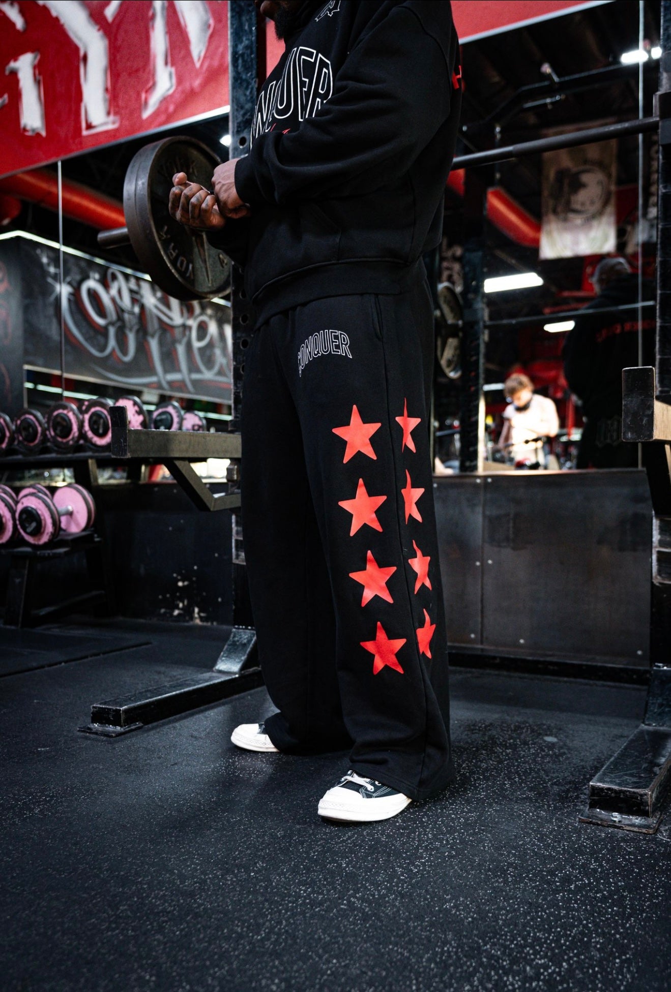 “Conquer” Stars Sweatpants
