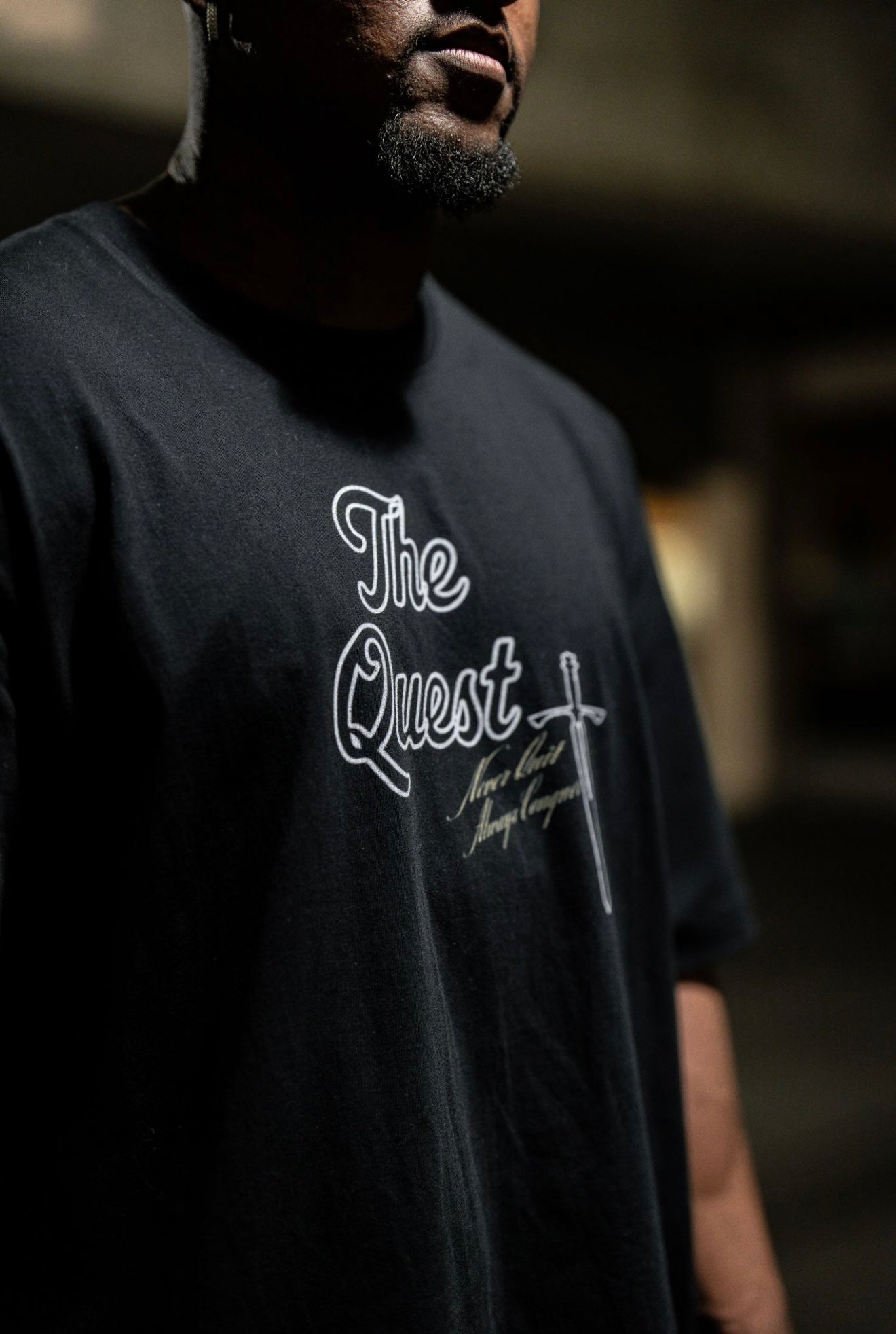 Oversized “Evolve” Tee