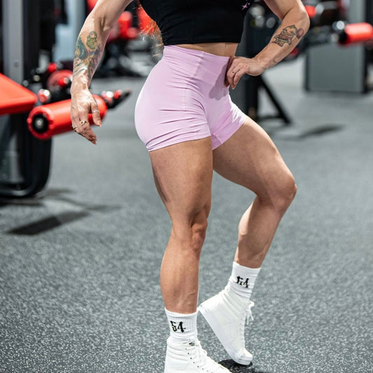 "Conquer Everything" Pink Shorts