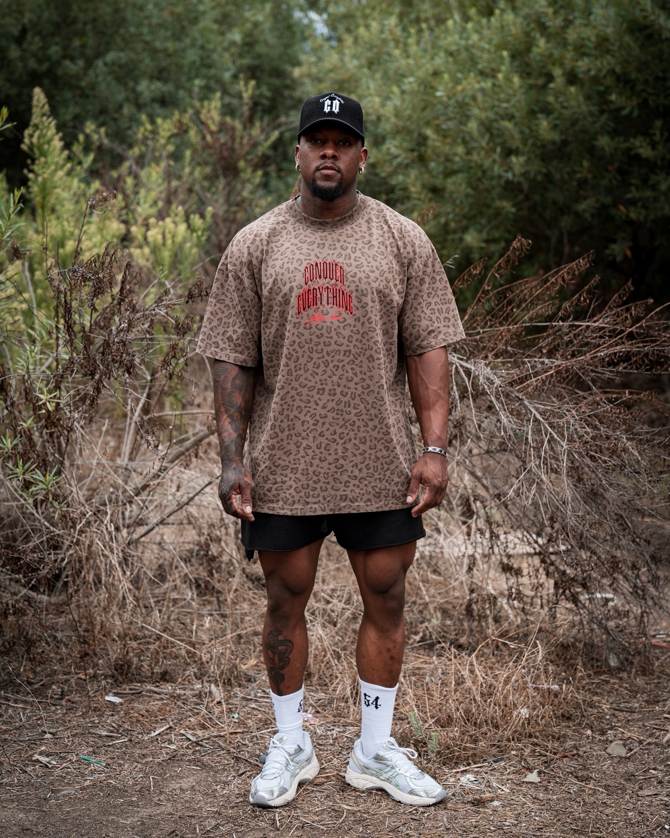 Leopard Oversized "On The Hunt" Tee