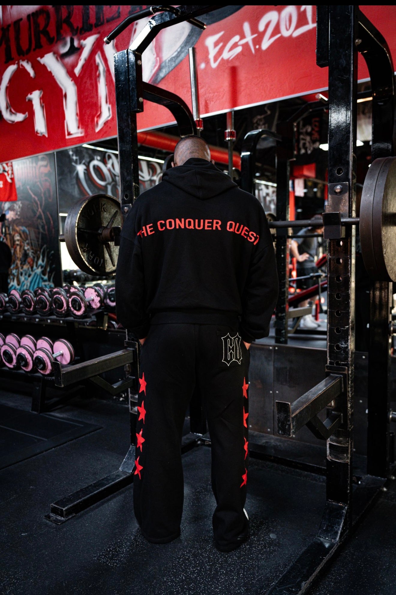 “Conquer” Drop Shoulder Hoodie
